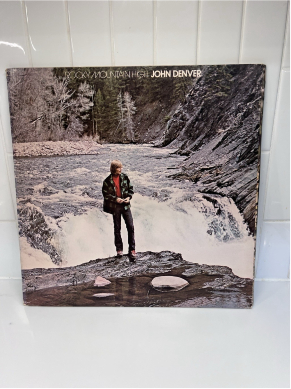 Vintage Vinyl Record John Denver Rocky Mountain High Album 2 LP 1972 RCA Records